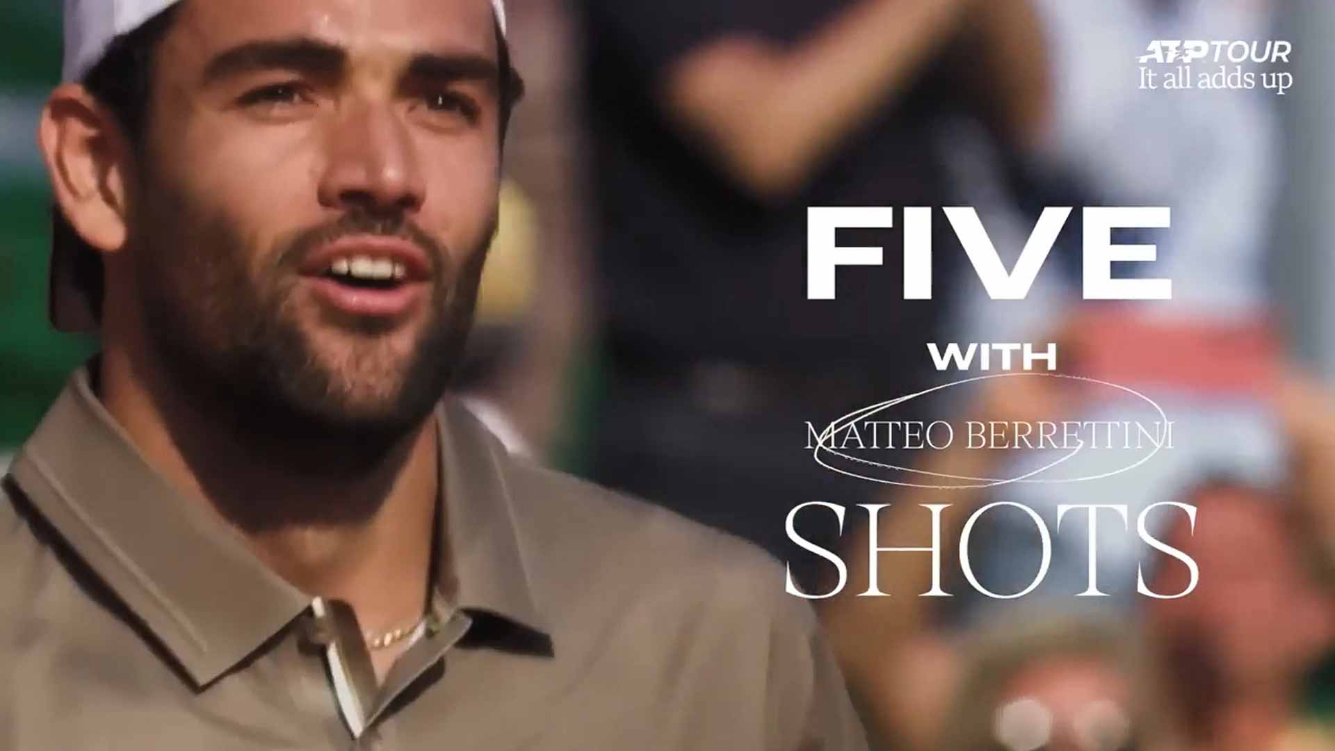 Matteo Berrettini is a 10-time tour-level titlist.