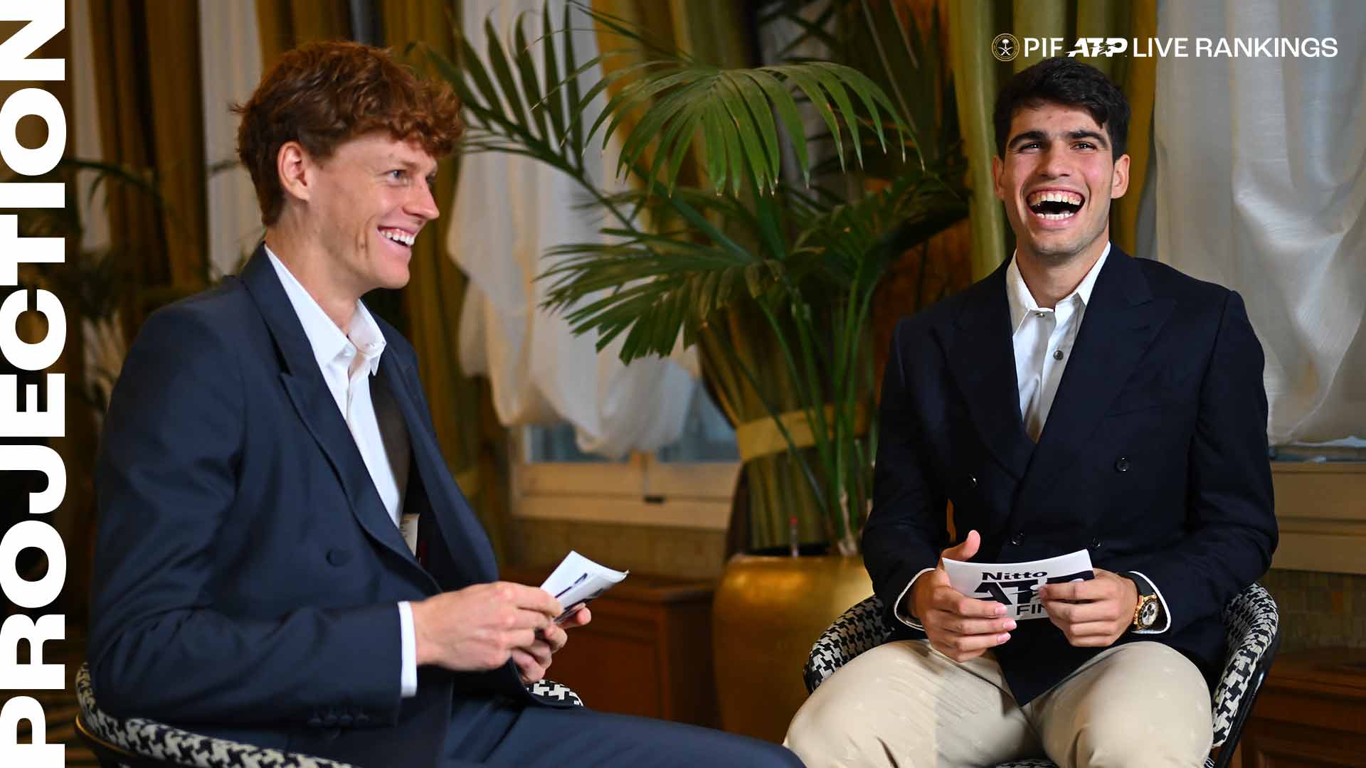 Jannik Sinner and Carlos Alcaraz
