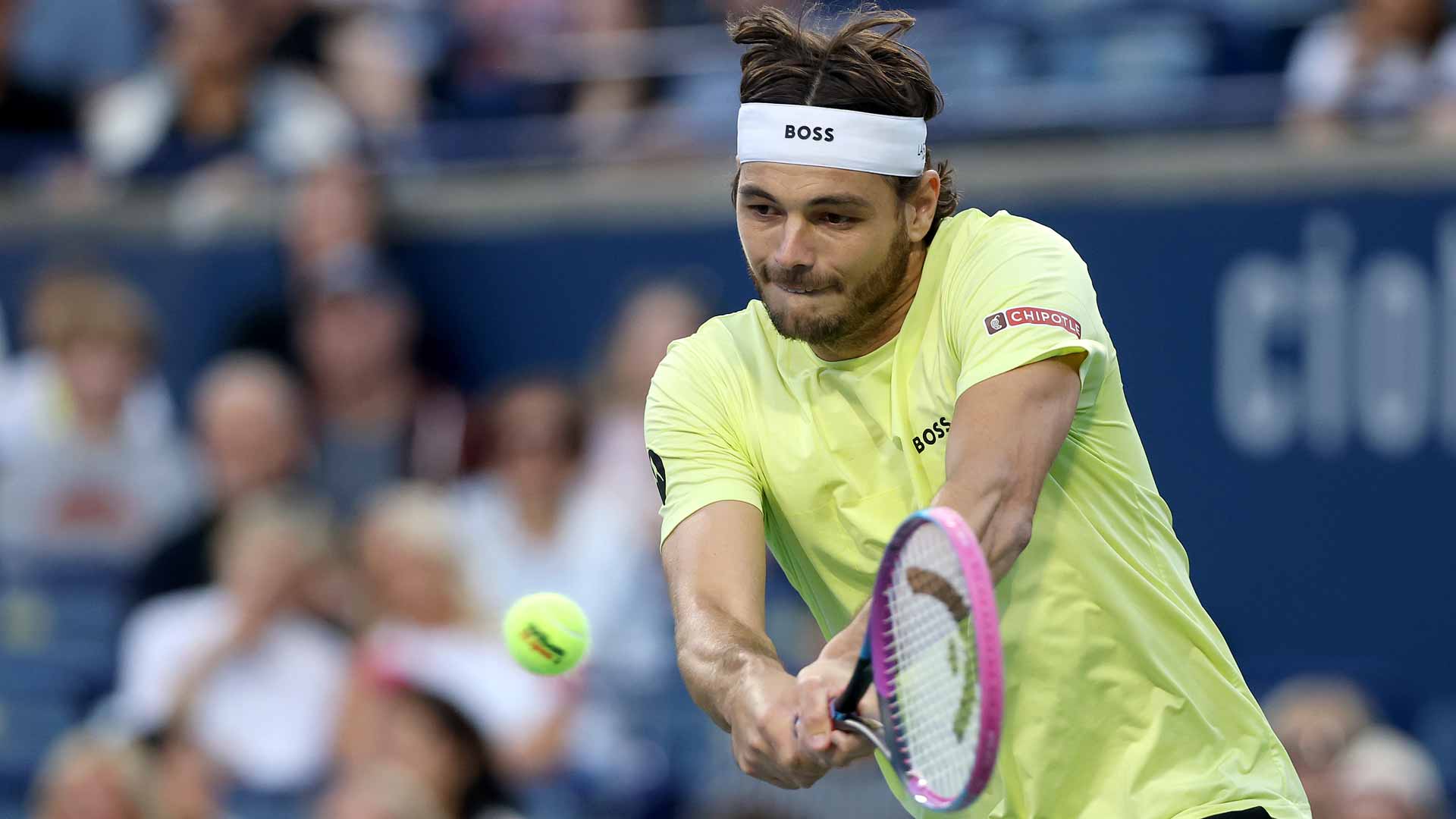 Taylor Fritz is seeking his third title of the season.