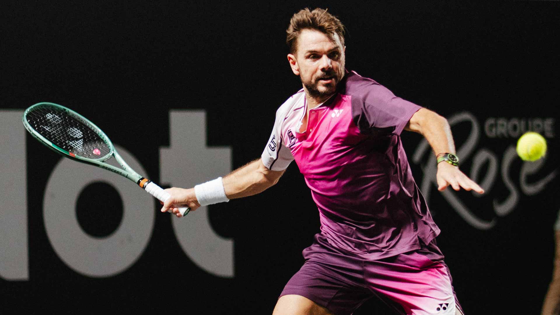 Stan Wawrinka will compete in the Rennes Challenger semi-finals Saturday.
