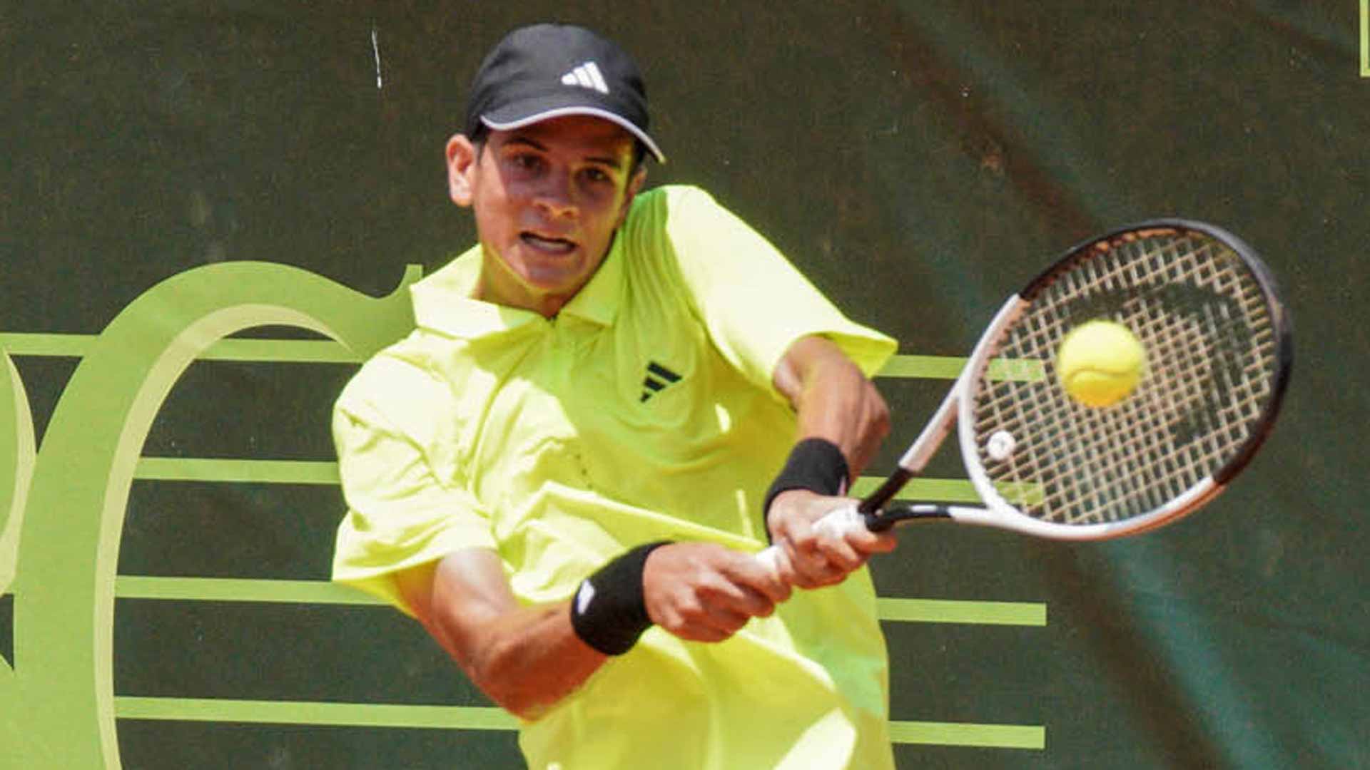 Rafael Jodar, 18, is a rising Spanish talent on the ATP Challenger Tour.