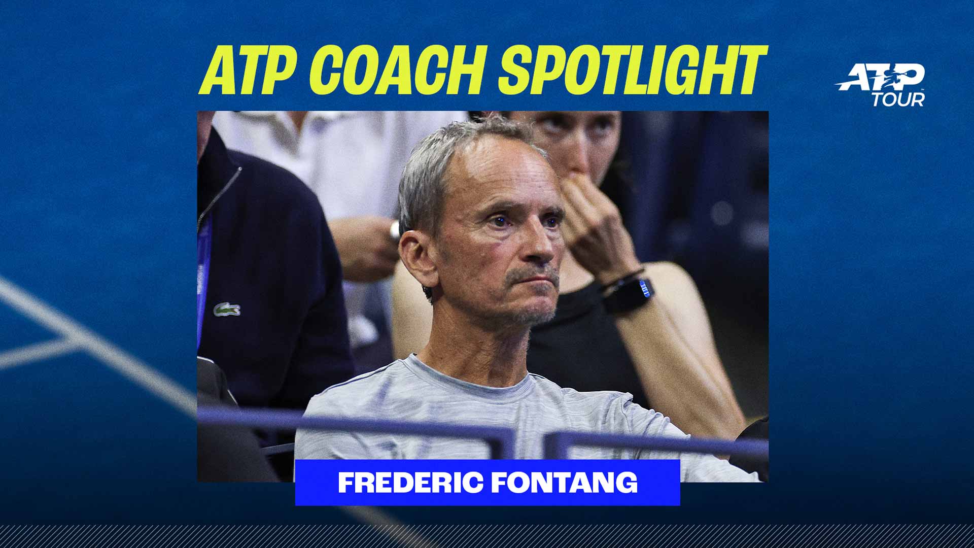 Frederic Fontang has been coaching Felix Auger-Aliassime since 2017.