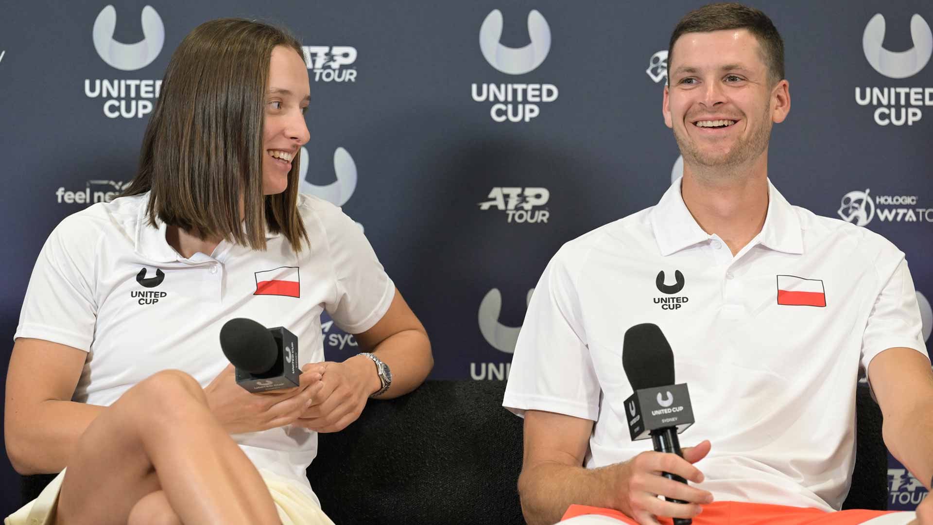Iga Swiatek and Hubert Hurkacz