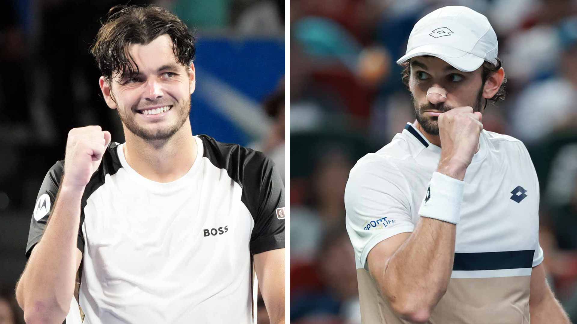 Taylor Fritz and Shanghai champion Valentin Vacherot will meet for the first time in their Lexus ATP Head2Head series.
