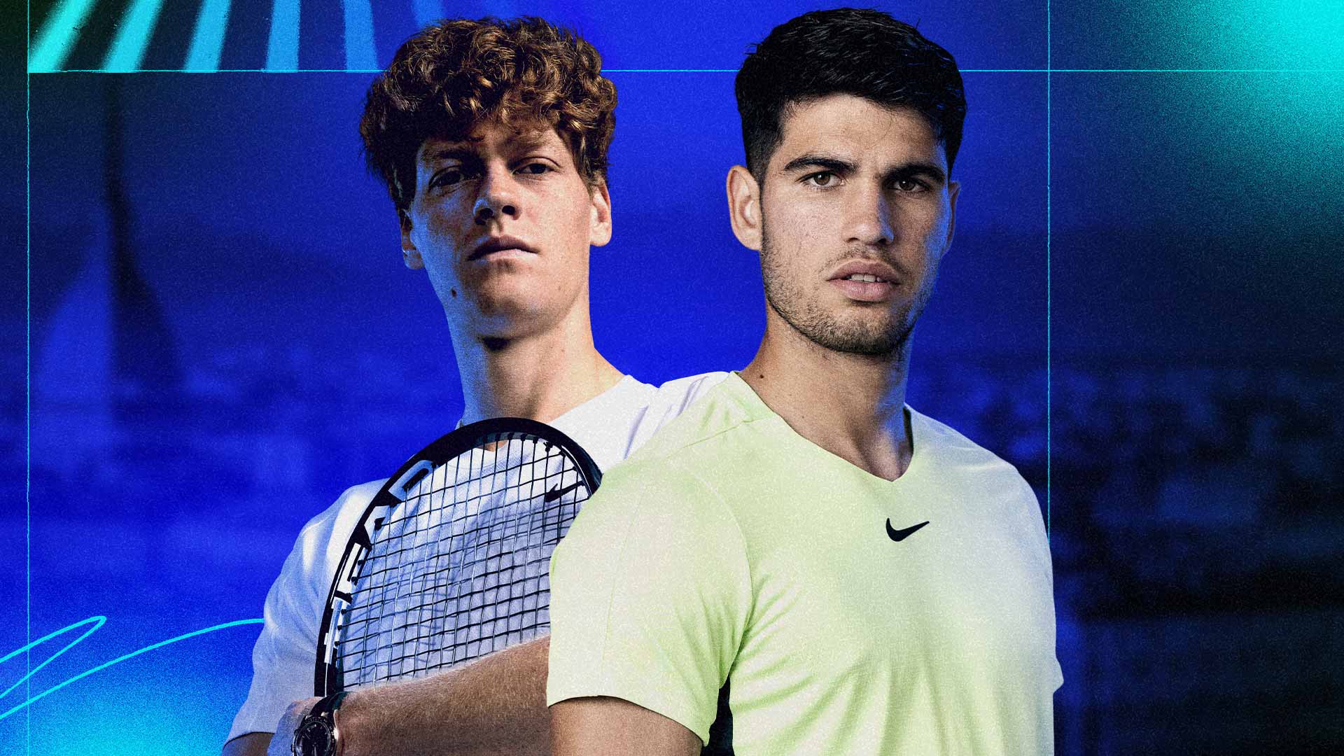Jannik Sinner and Carlos Alcaraz