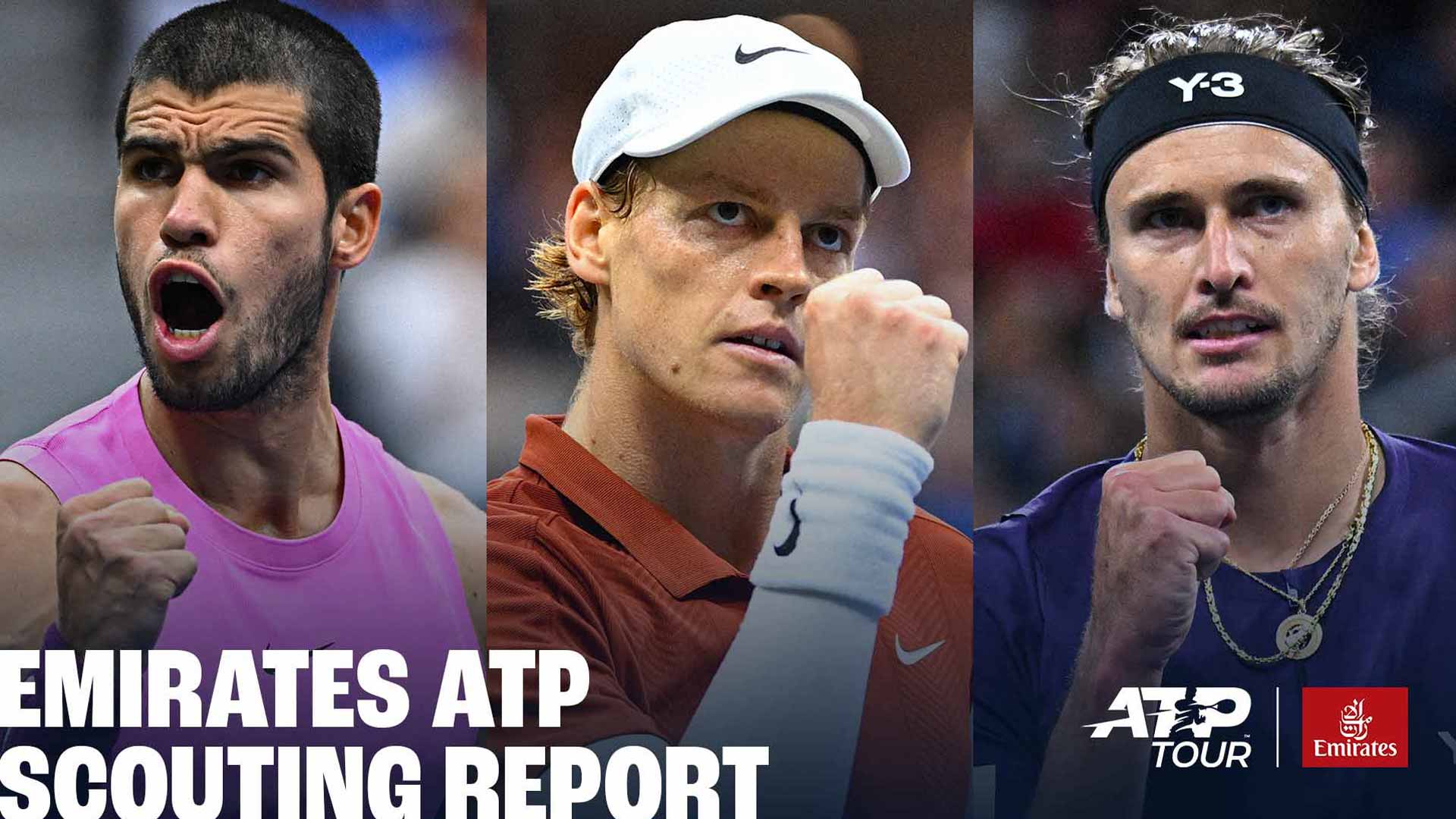 Carlos Alcaraz, Jannik Sinner and Alexander Zverev are the top three seeds in Paris, respectively. 