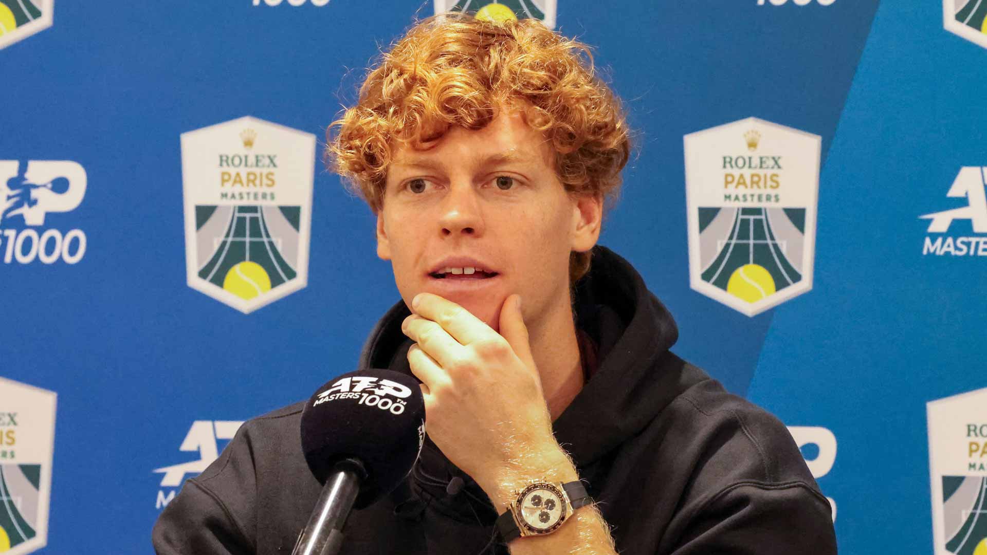 Jannik Sinner is aiming for first Rolex Paris Masters trophy.