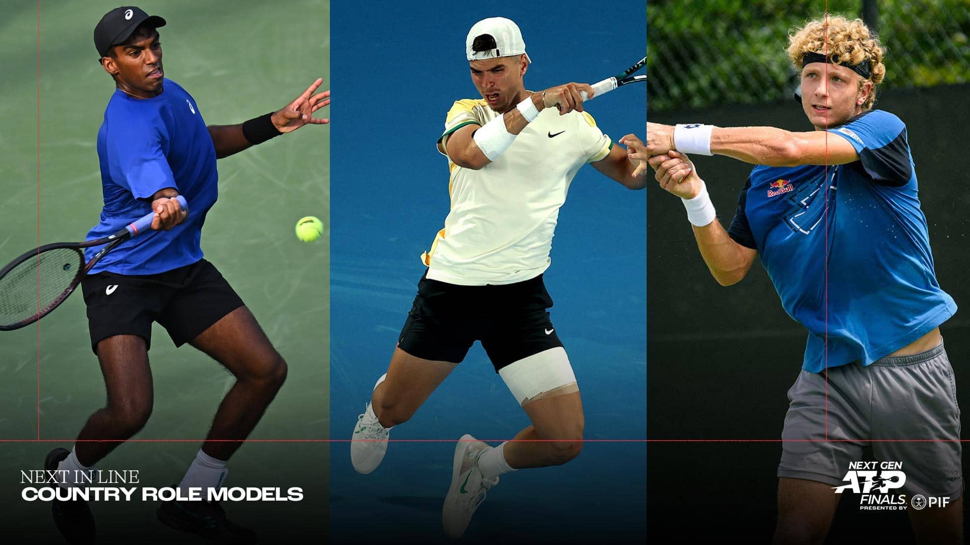 Nishesh Basavareddy, Dino Prizmic and Martin Landaluce