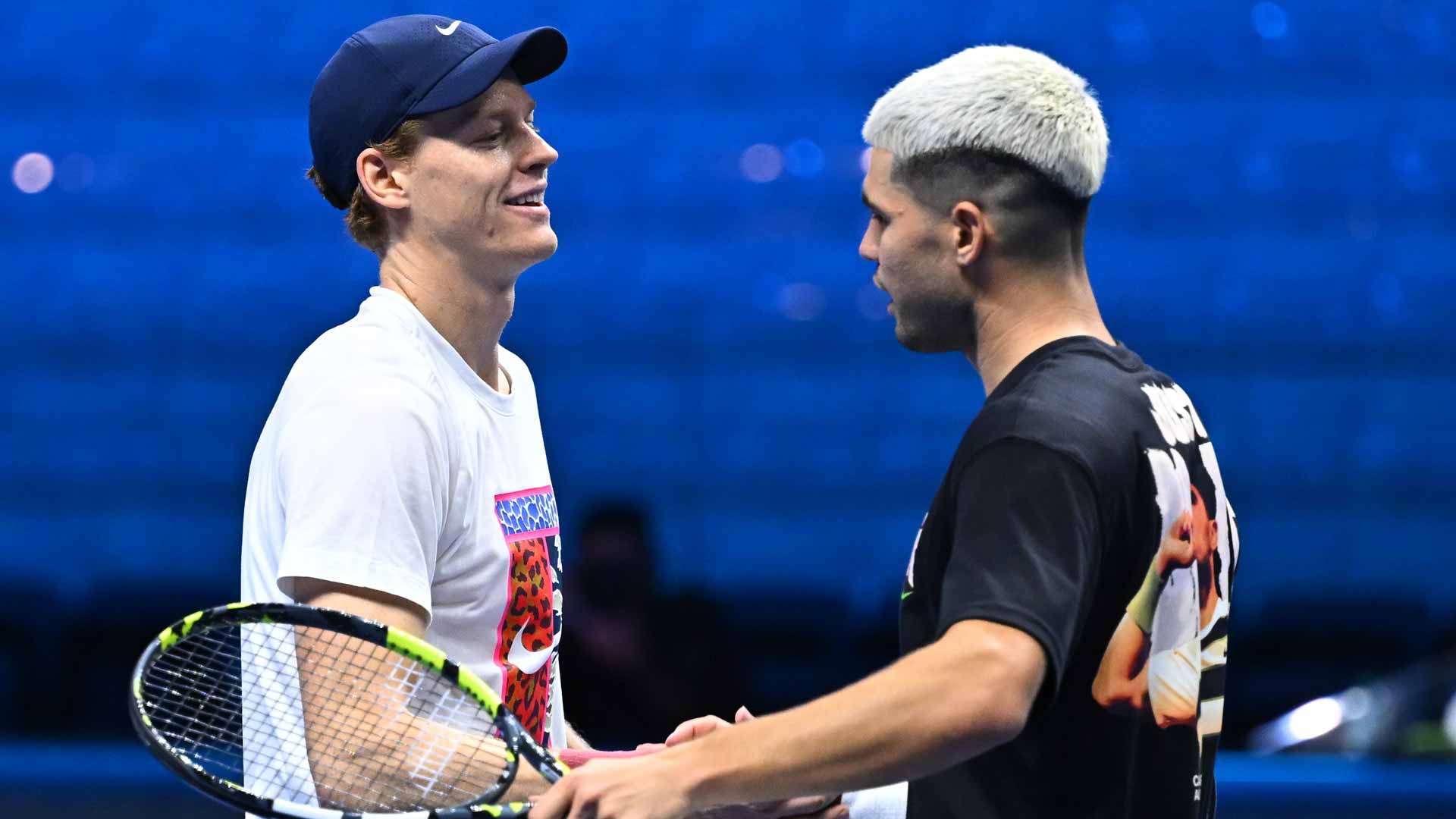 Jannik Sinner and Carlos Alcaraz