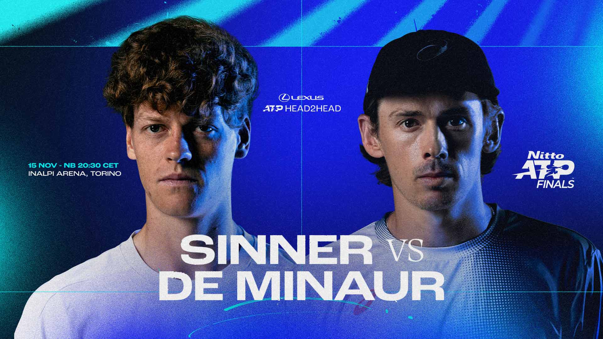 Jannik Sinner, Alex de Minaur