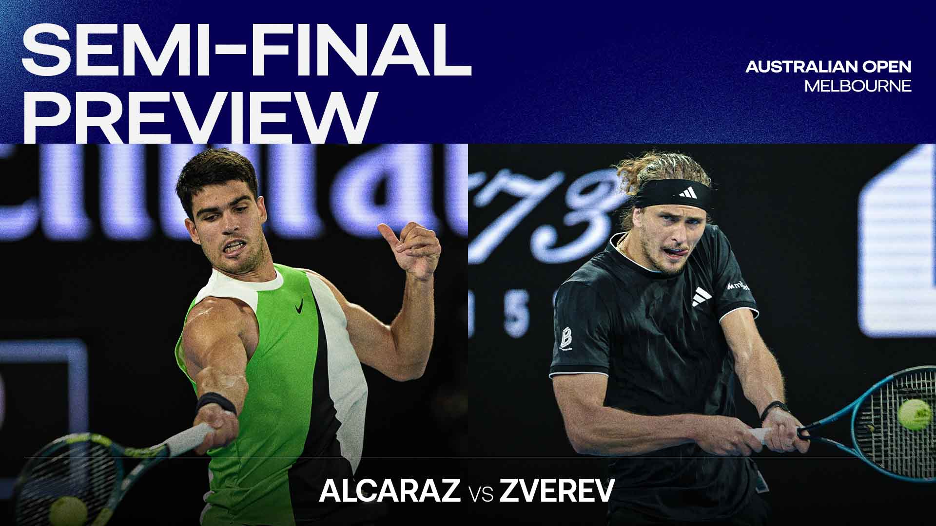 Carlos Alcaraz, Alexander Zverev