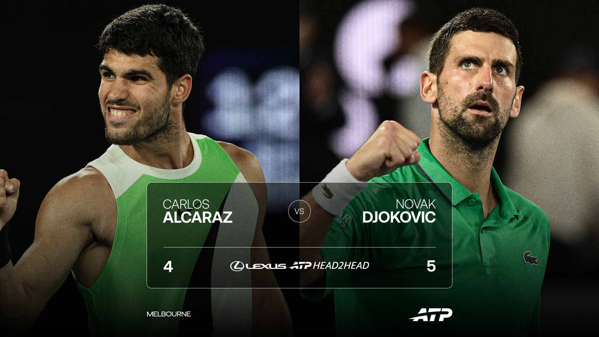 Carlos Alcaraz and Novak Djokovic will meet in the Australian Open final.