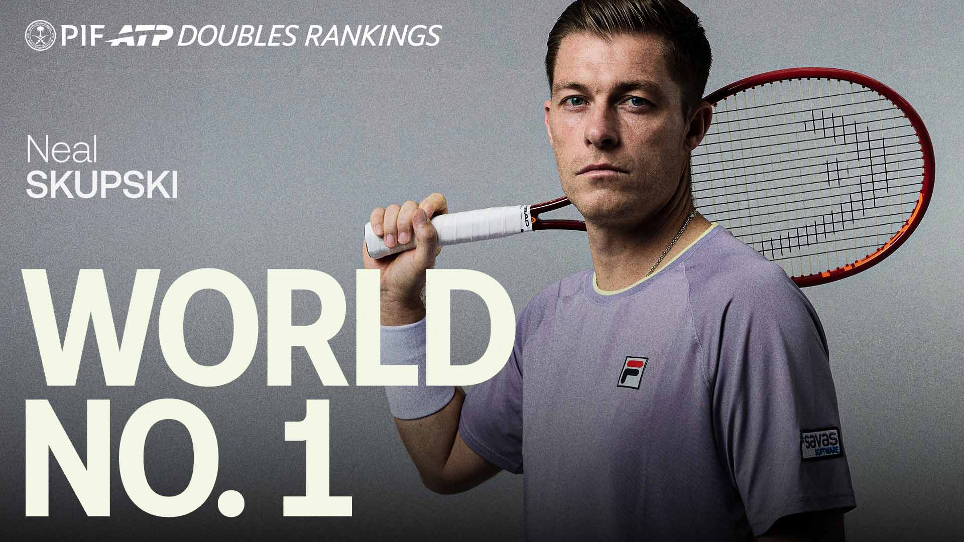 Neal Skupski has returned to the top of the PIF ATP Doubles Rankings.