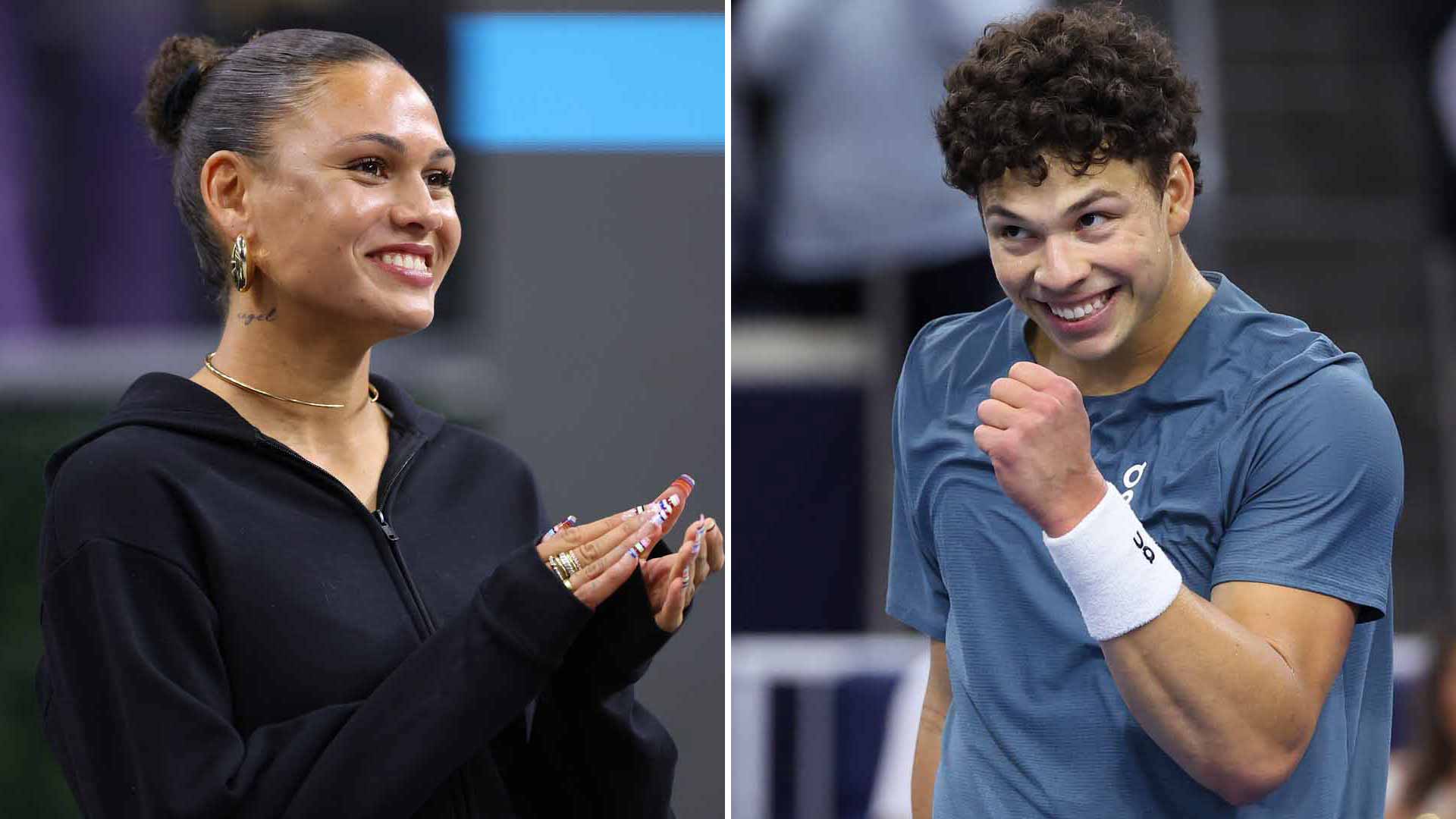 Trinity Rodman arrived in Dallas in time for boyfriend Ben Shelton's semi-final victory.