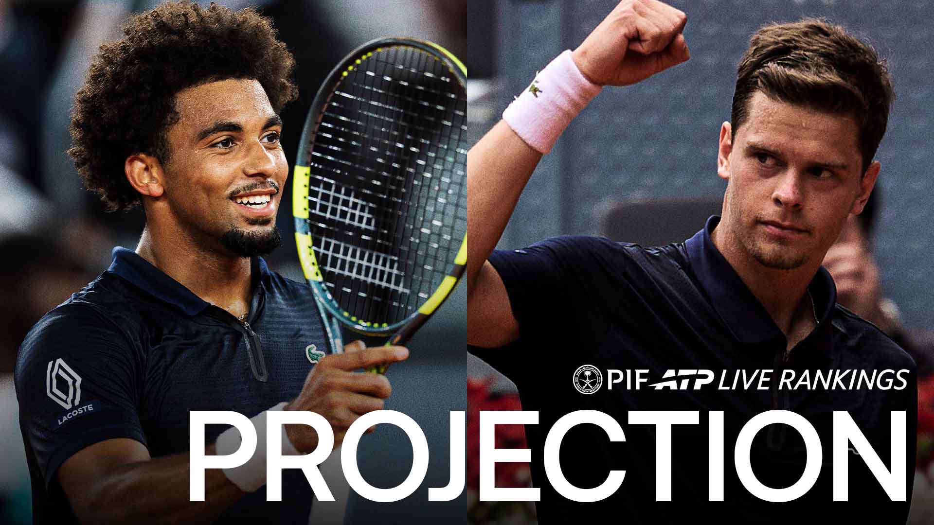 Arthur Fils and Alexander Blockx are into the semi-finals at the Mutua Madrid Open.