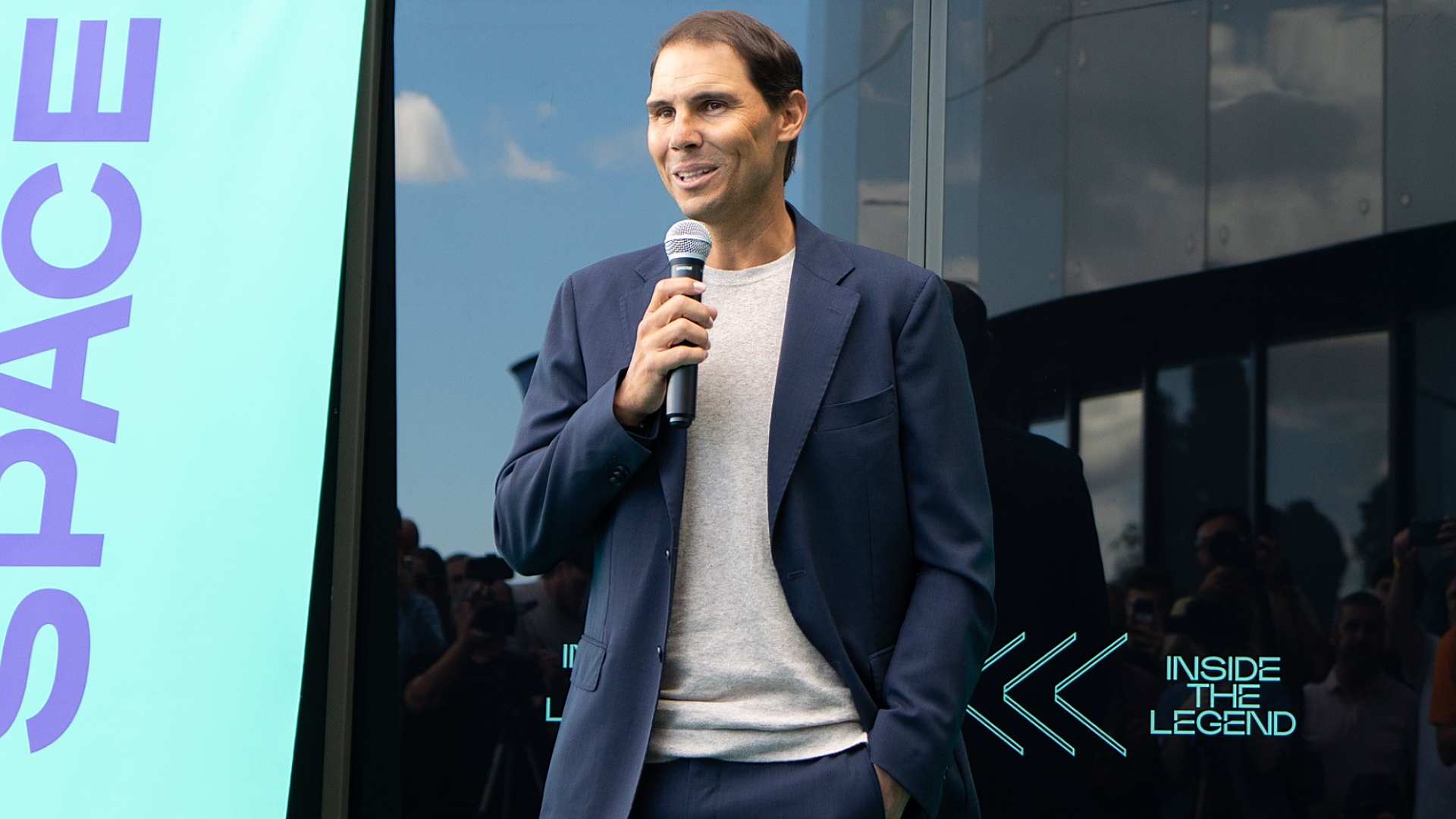Rafael Nadal inaugurates his new museum at the Rafa Nadal Nadal Academy in Spain.