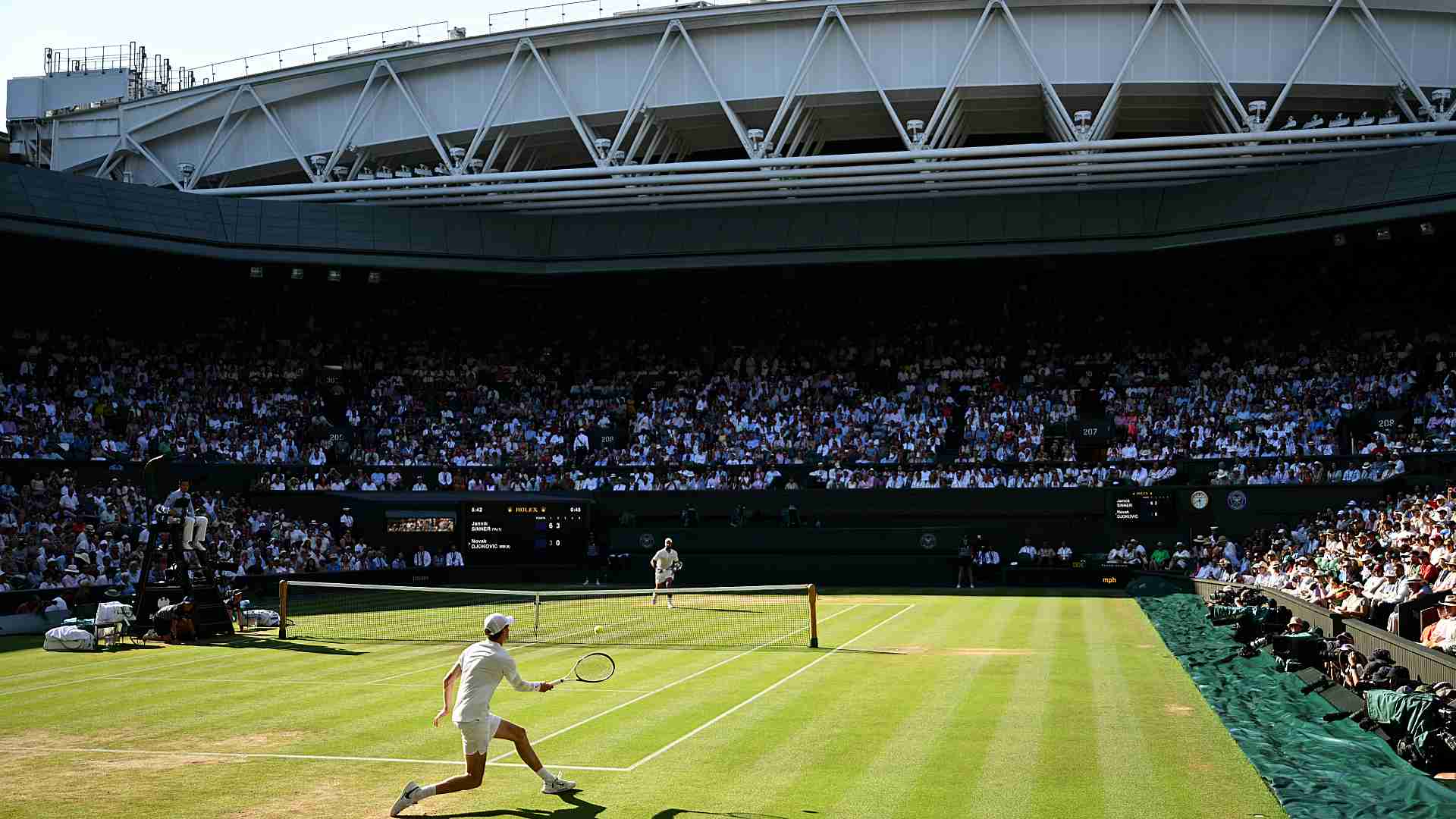 Main-draw action at Wimbledon runs 29 June-12 July.