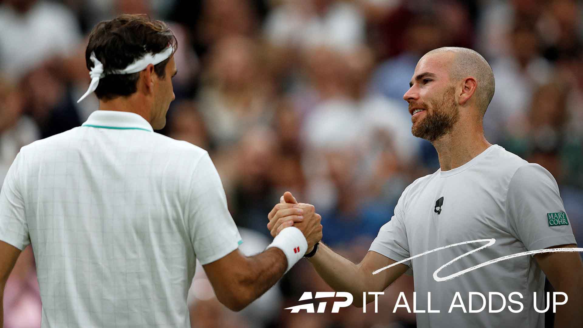 Adrian Mannarino, Roger Federer