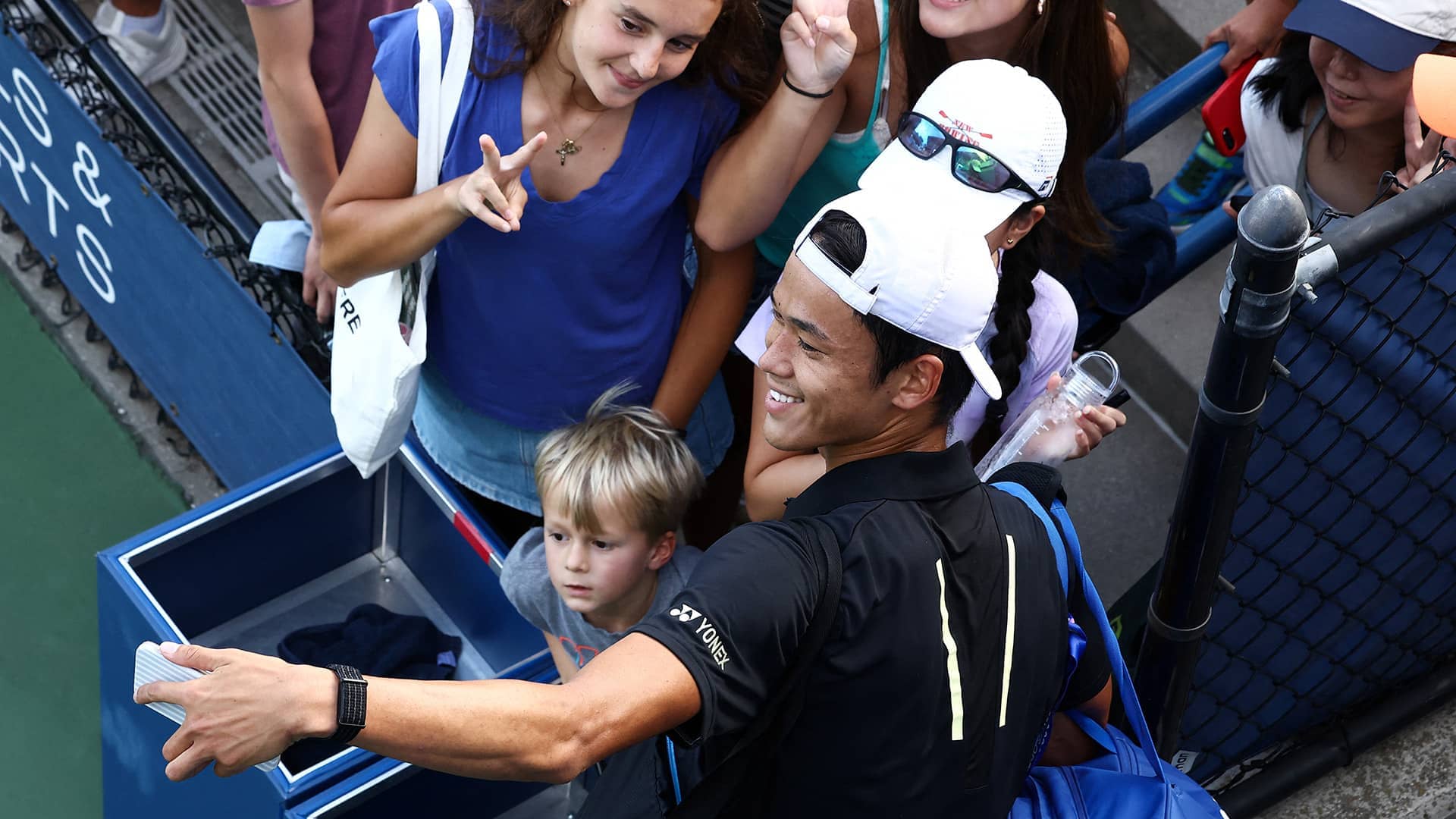 Rei Sakamoto advanced through US Open qualifying to make his Flushing Meadows main-draw debut.