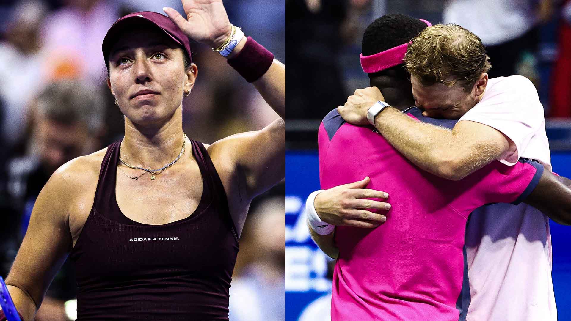WTA star Jessica Pegula shared her thoughts on the heartwarming moment between Frances Tiafoe and Alex Michelsen.