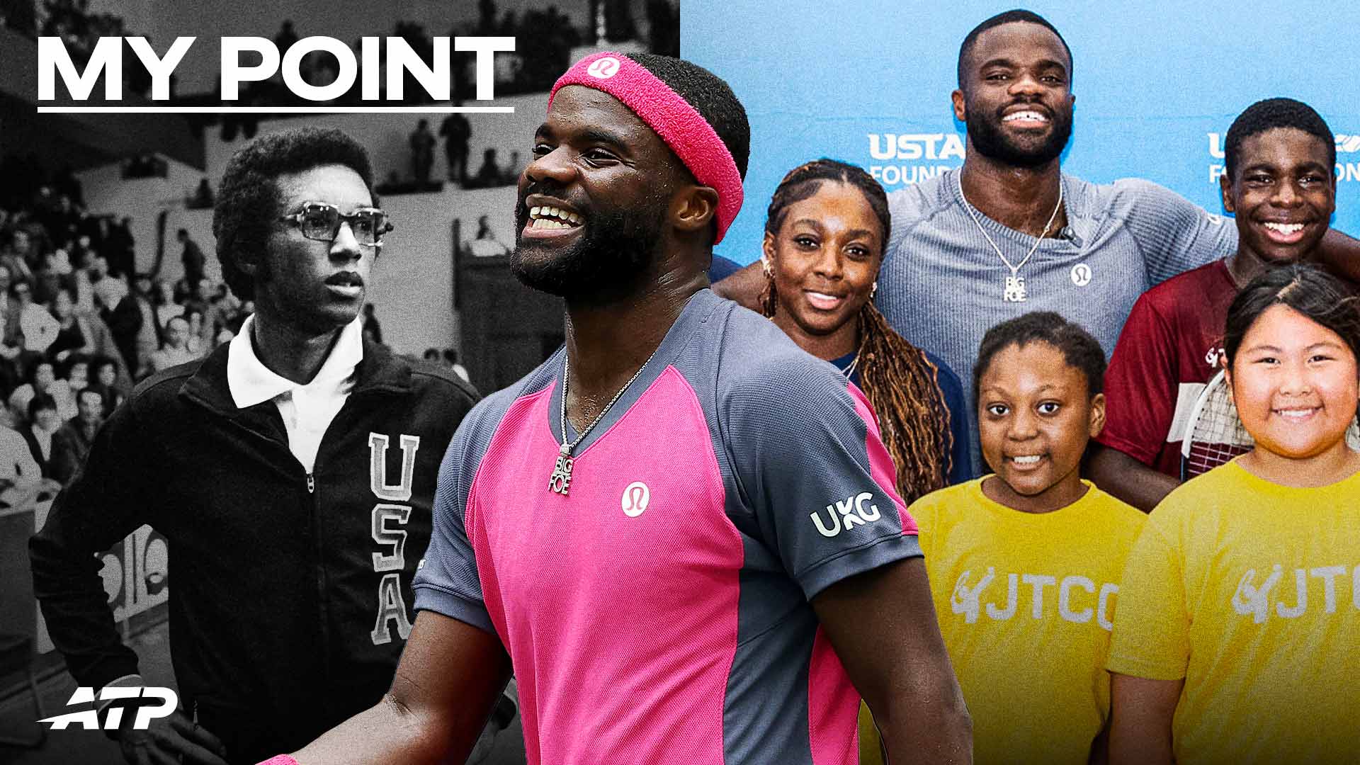 Frances Tiafoe won the 2020 Arthur Ashe Humanitarian Award.