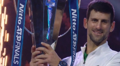 Novak Wins 6th ATP Finals Title. Equals Roger's Record