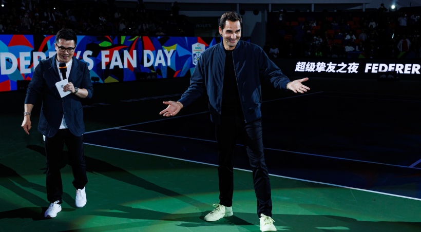 Roger Federer - Welcomed Back Like an Icon