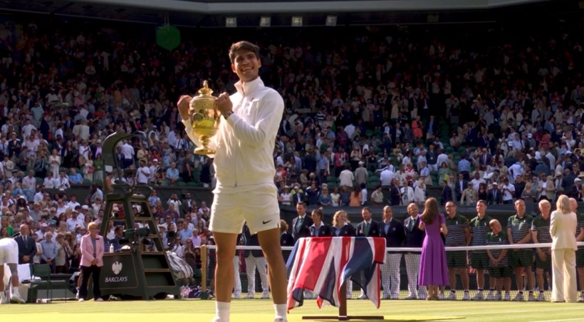 Alcaraz Matches Legends with Wimbledon Crown